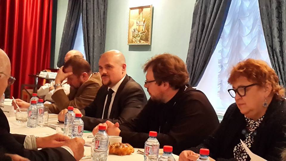 Заседание Северо-западного отделения Византийского клуба в бизнес-центре "Ладога"